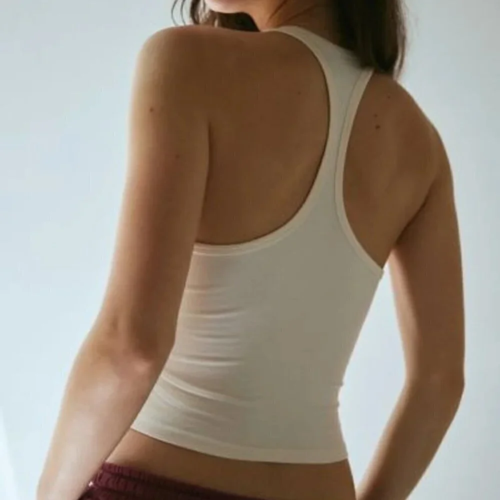 NWT UO Out From Under Kiera Modern Ivory Sleep Cami - Picture 2 of 6
